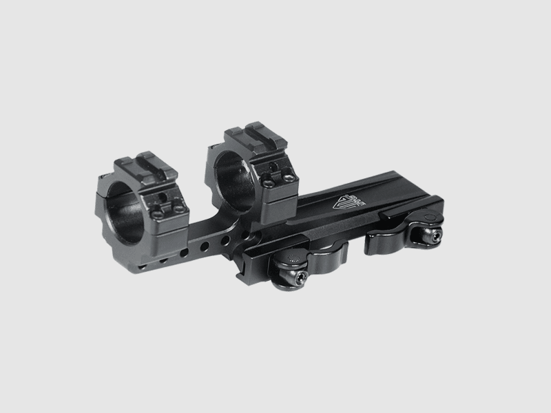 UTG Integral 1" Offset QD Blockmontage, 2 Top Slots, 100 mm Base