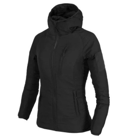 Kurtka Helikon damska WOLFHOUND Hoodie czarna (KU-WWH-NL-01), zdjęcie 2 z 12