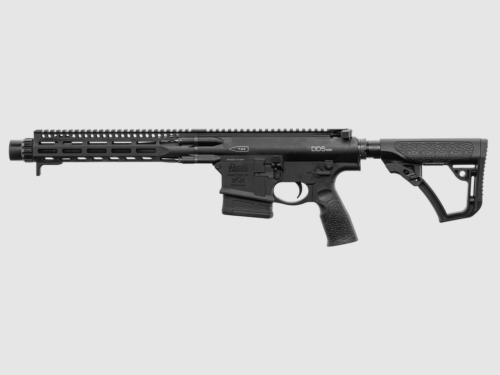 Carabine semi-automatique AR10 Daniel Defense DD5 SBR, image 5 sur 7