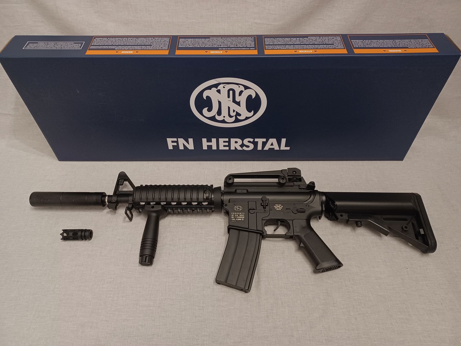 FN Herstal M4-03 / 4,5 mm BB / CO2 / Sturmgewehr / OVP (152)