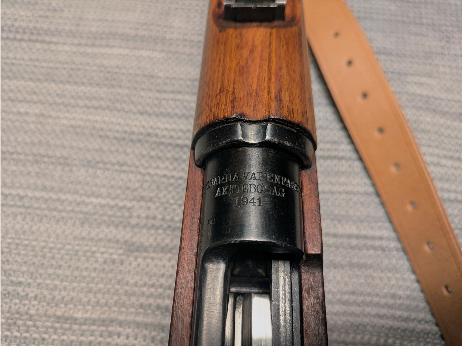 Schwedenmauser Husqvarna M38, nummerngleich