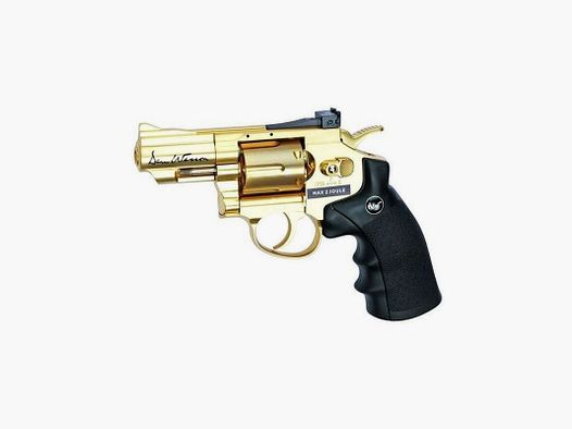 REVOLVER ASG GNB MB L DAN WESSON 2.5P GOLD C.4.5 CO2 -BBS