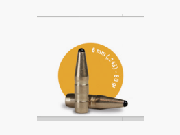 Fox Bullets CARTUCHO METALICO FOX 243 WIN 80GR (20)