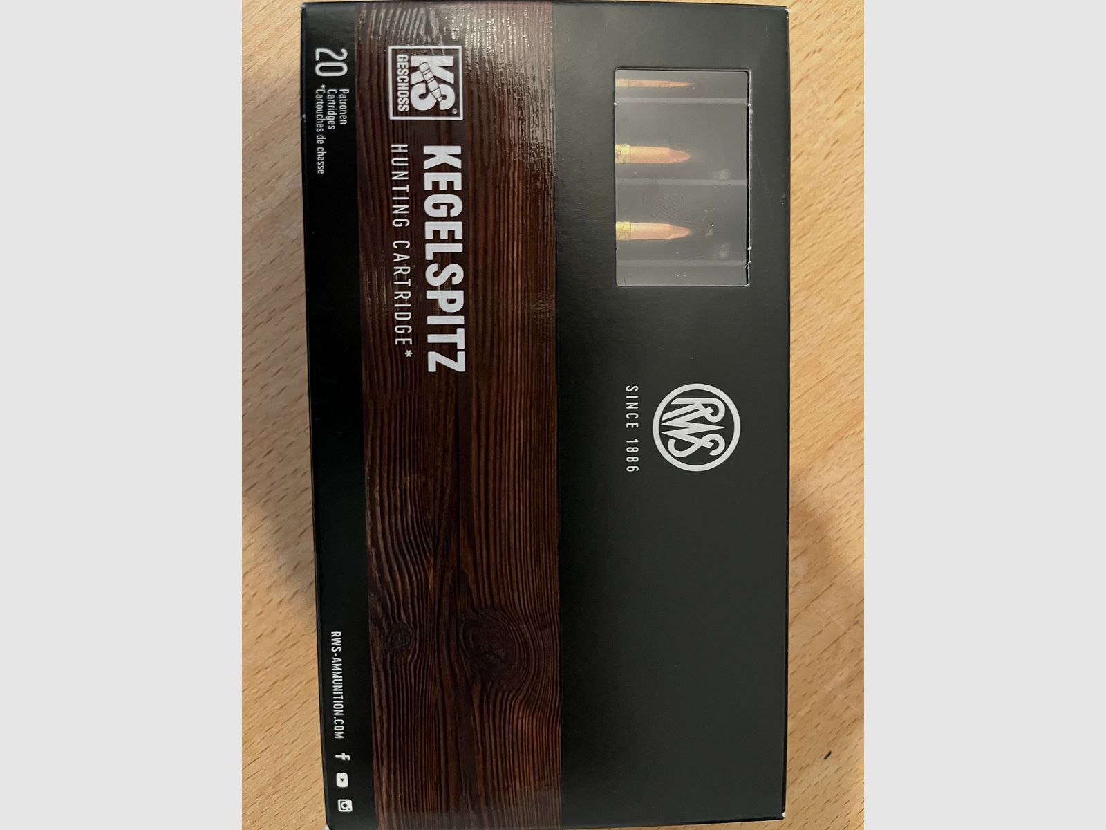 RWS .308 Win. pointed bullet 9.7g/150grs.