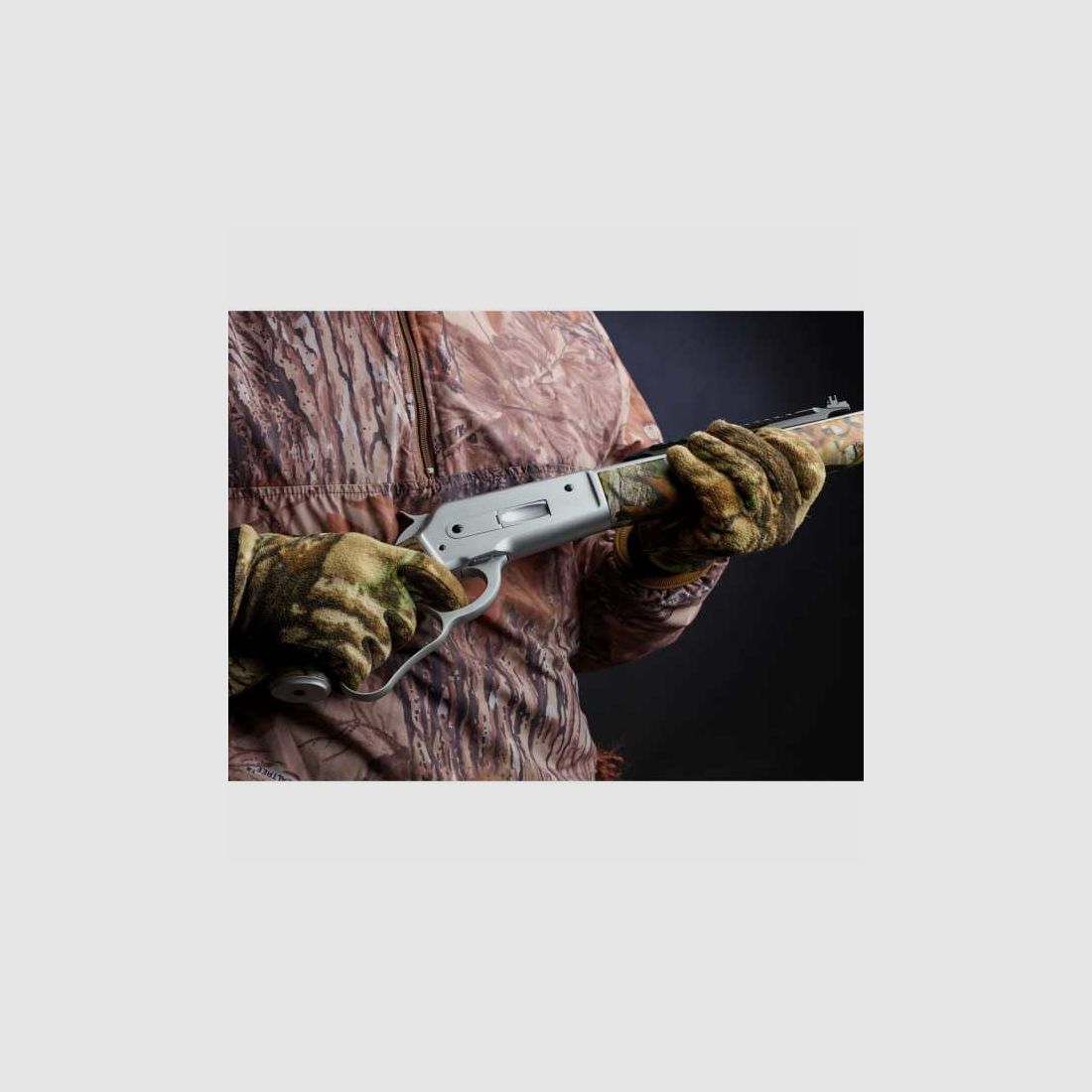 Davide Pedersoli Unterhebelrepetierer Modell 1886/71 Guide Master Stainless Camo .45-70 Govt.