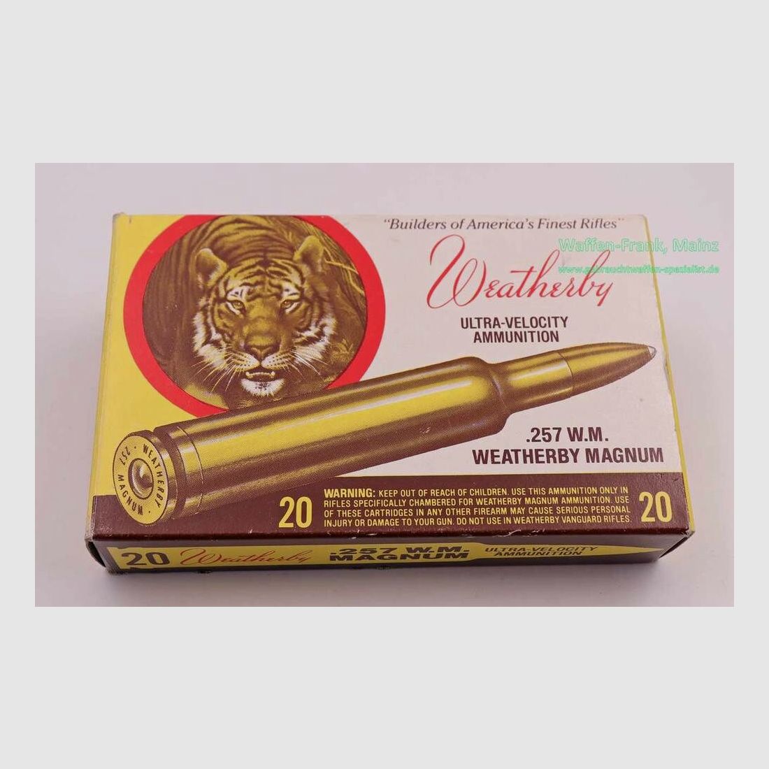 Weatherby - USA Büchsenpatronen .257WBY.Mag