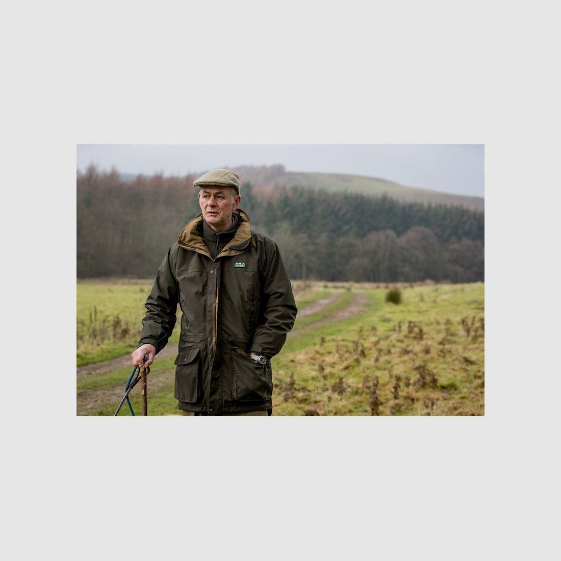 Ridgeline Herren Jacke Typhoone Light  - olive