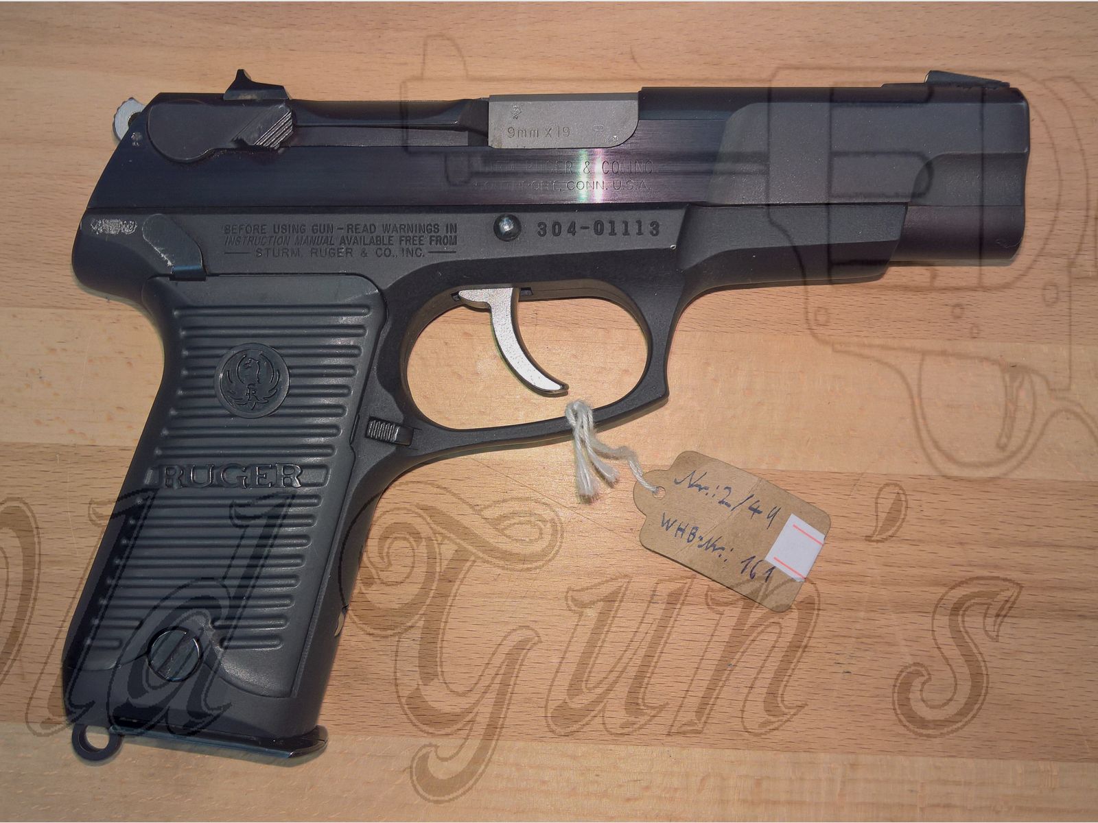 Ruger P89 DC halbautomatische Pistole 9mmLuger