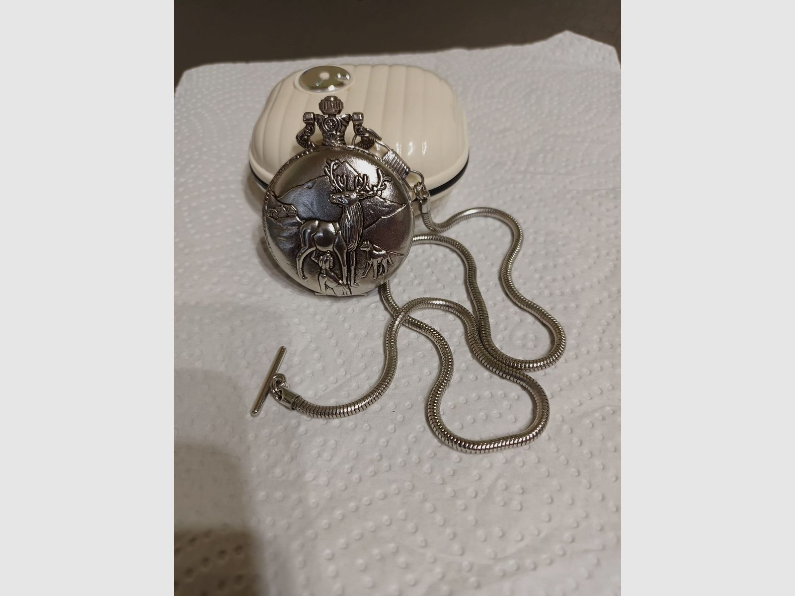 Taschenuhren mit Jagdmotive