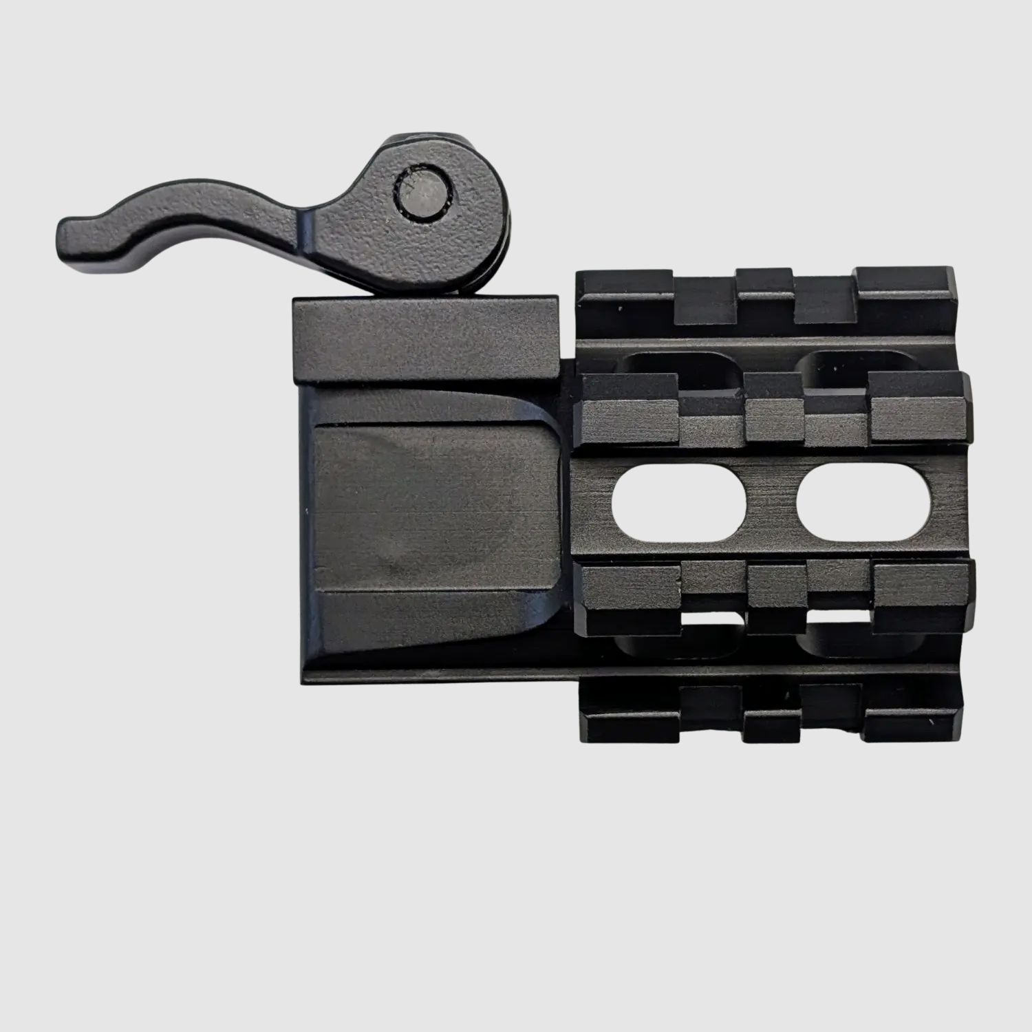 UTG Tri-Rail 2 Slot Angle Mount with QD Lever