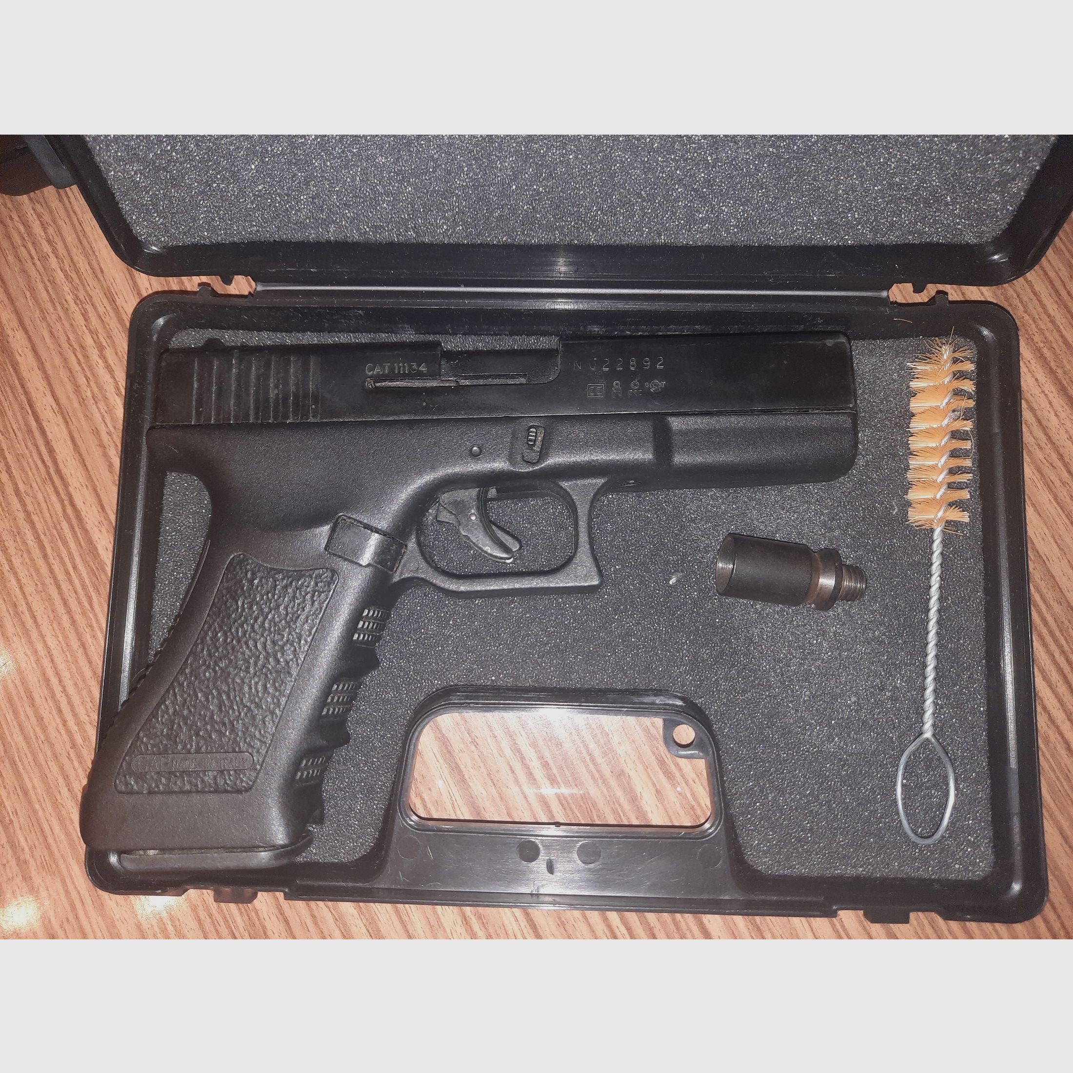 Bruni Milano GAP (Glock Automatic Pistol) Glock Schreckschuss Nachbau 9mm Gas/Knall/Signal Pistole