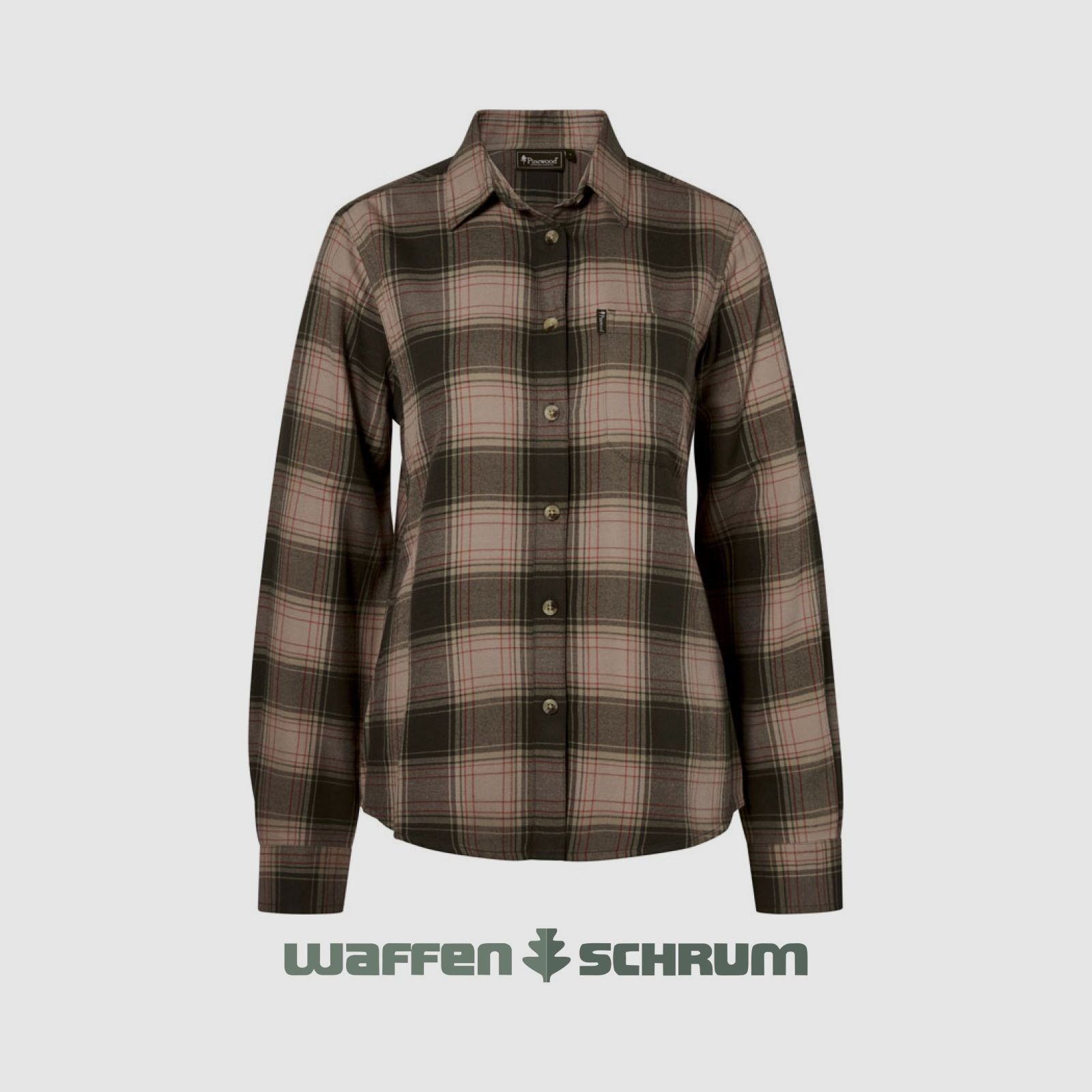Pinewood Blusa Finnveden Forest Flannel