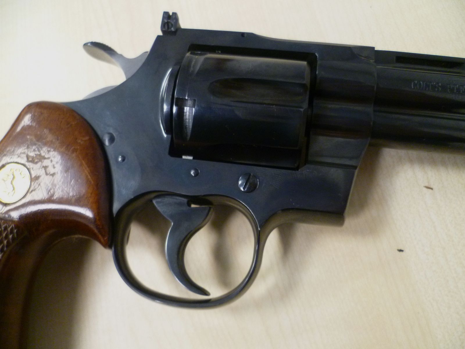 Revolver Colt Python 357 .357 Magnum Baujahr 1966