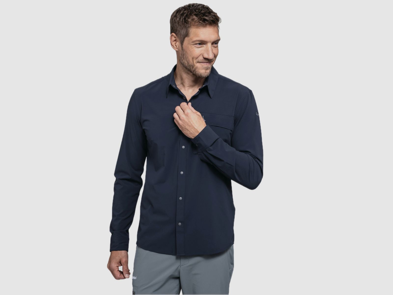 SCHÖFFEL Hiking Shirt Style Dunajec MNS Navy