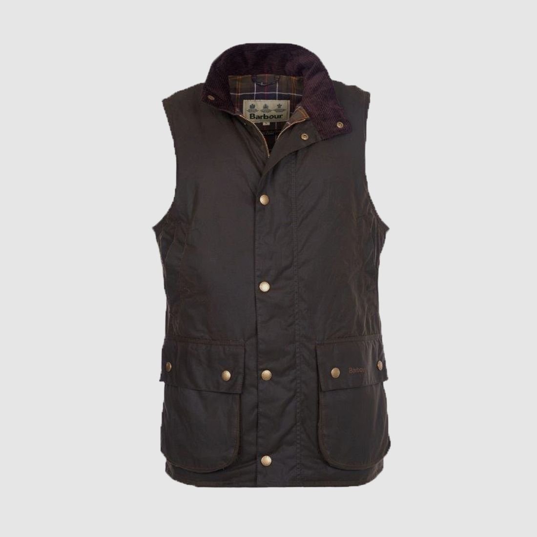 Barbour Westmorland Jagdweste Herren Olivgrün - S