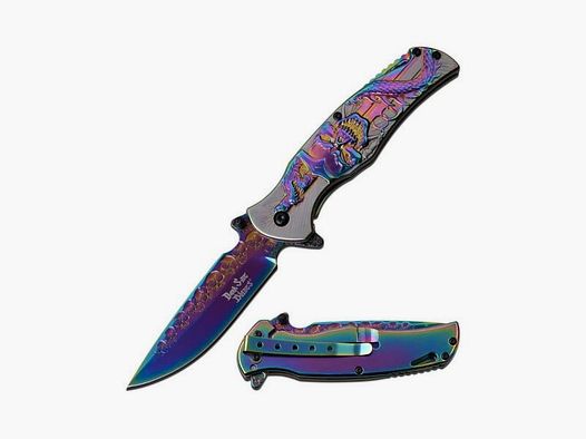 Dark Side Blades Rainbow Skull/Dragon Zakmes