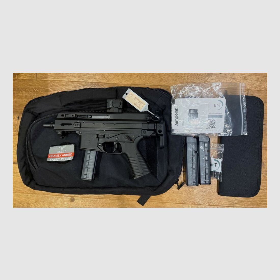Brügger & Thomet APC9 K Pro con culata telescópica