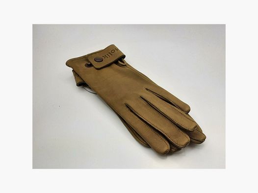 Glove Sandy Slit Off Leather olive