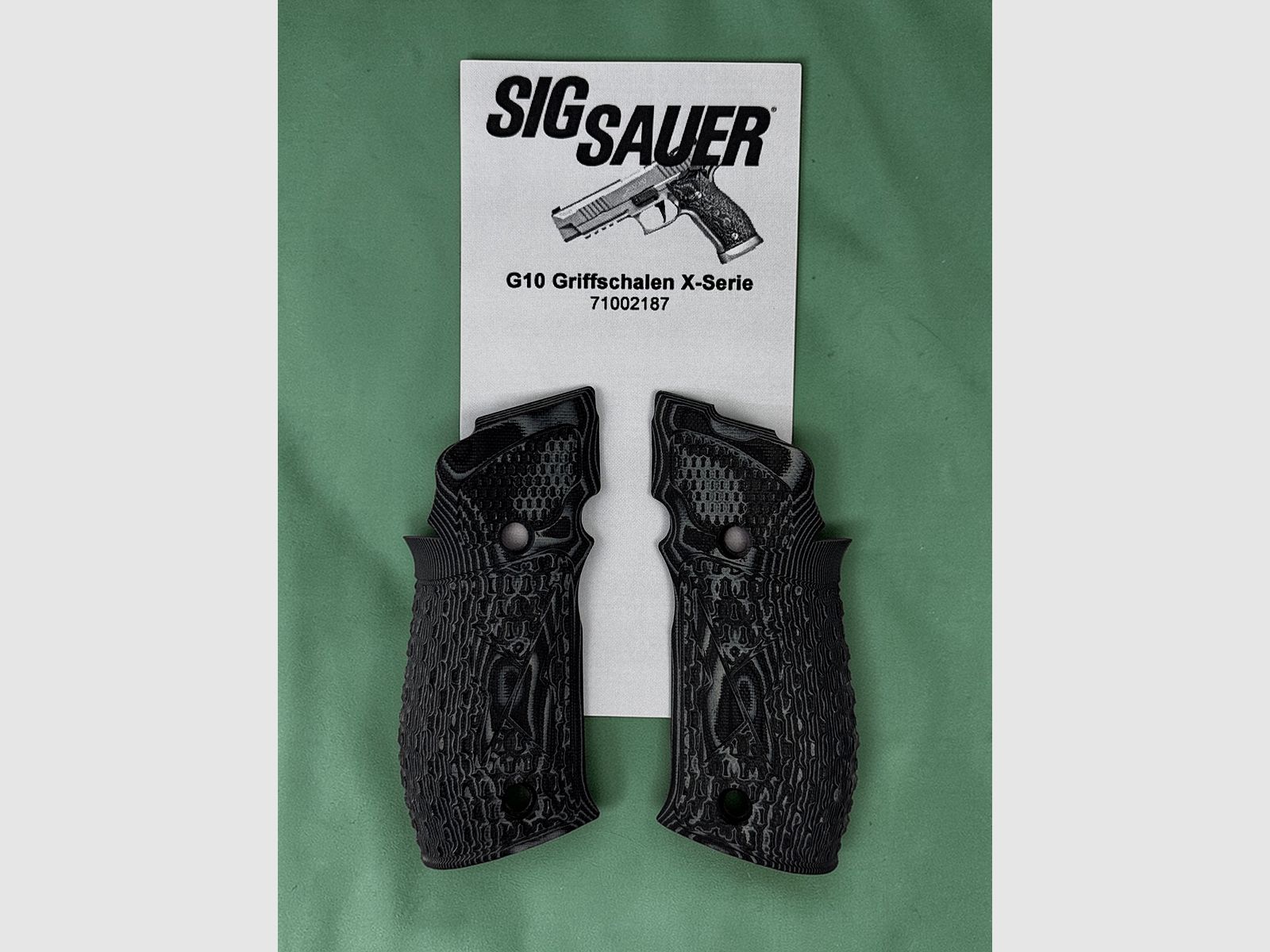 SIG Sauer Super Match SAO Grip Panels