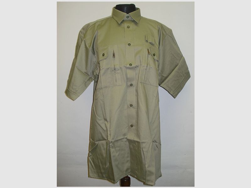 Camicia Venezia 1/2 Manica - 2 Tasche sul Petto con Cerniera e Patta