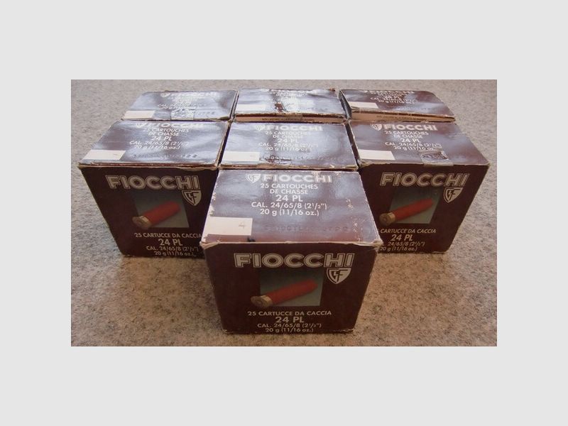 MUNITION: 173 SCHROTPATRONEN KAL. 24, AB LAGER LIEFERBAR!!!