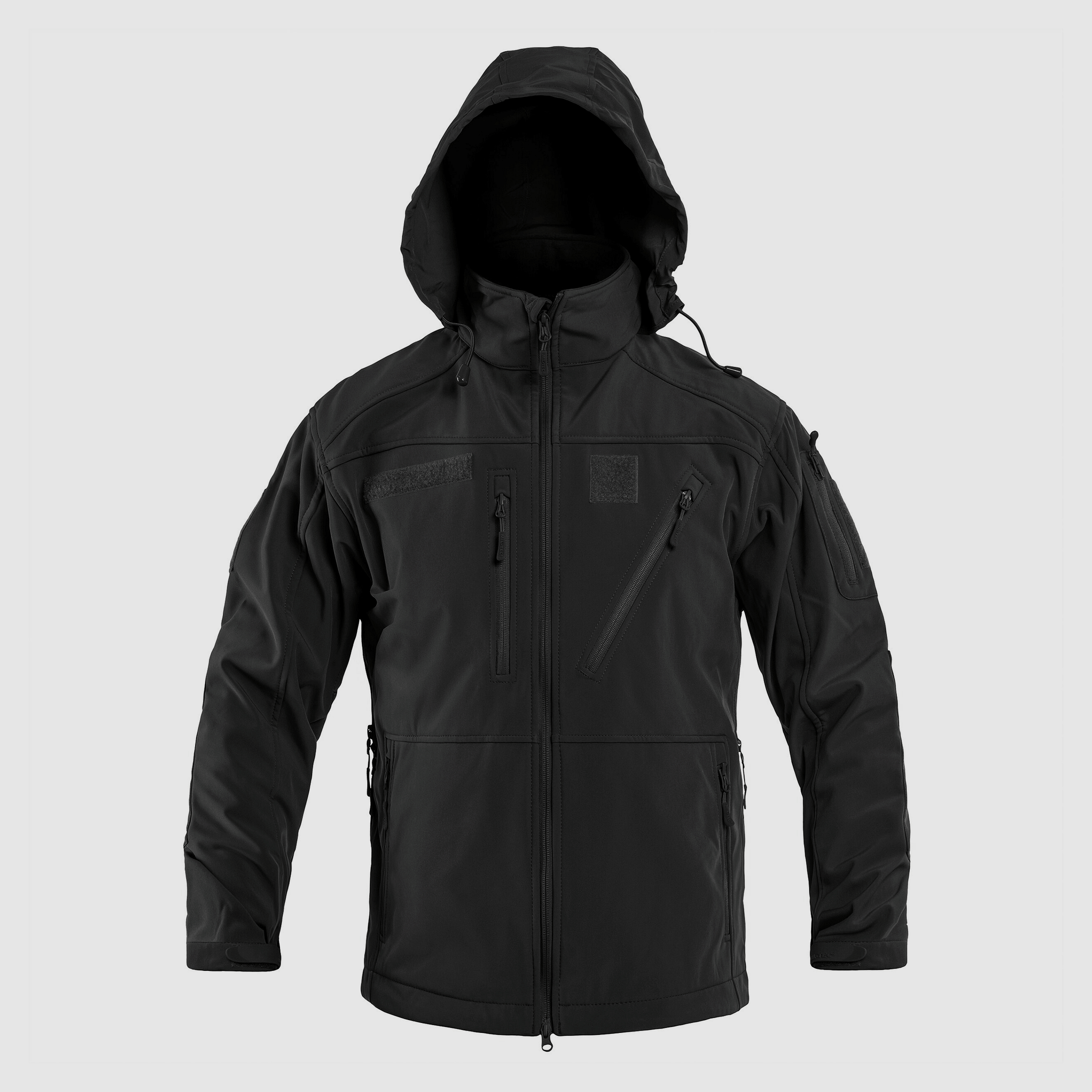 JACKET – MIL-TEC – SOFTSHELL JACKET Black | SCU 14, image 1 of 10