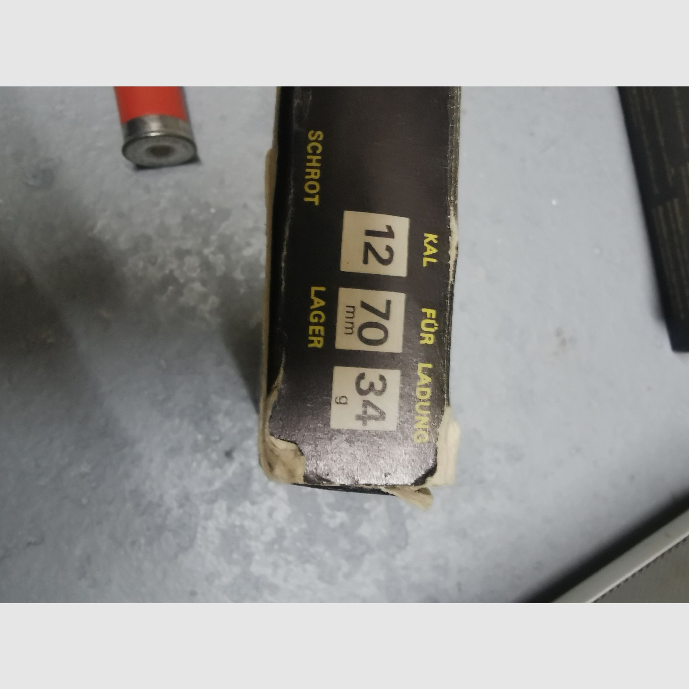 Patronen Schrot 12x67,5 bzw 70