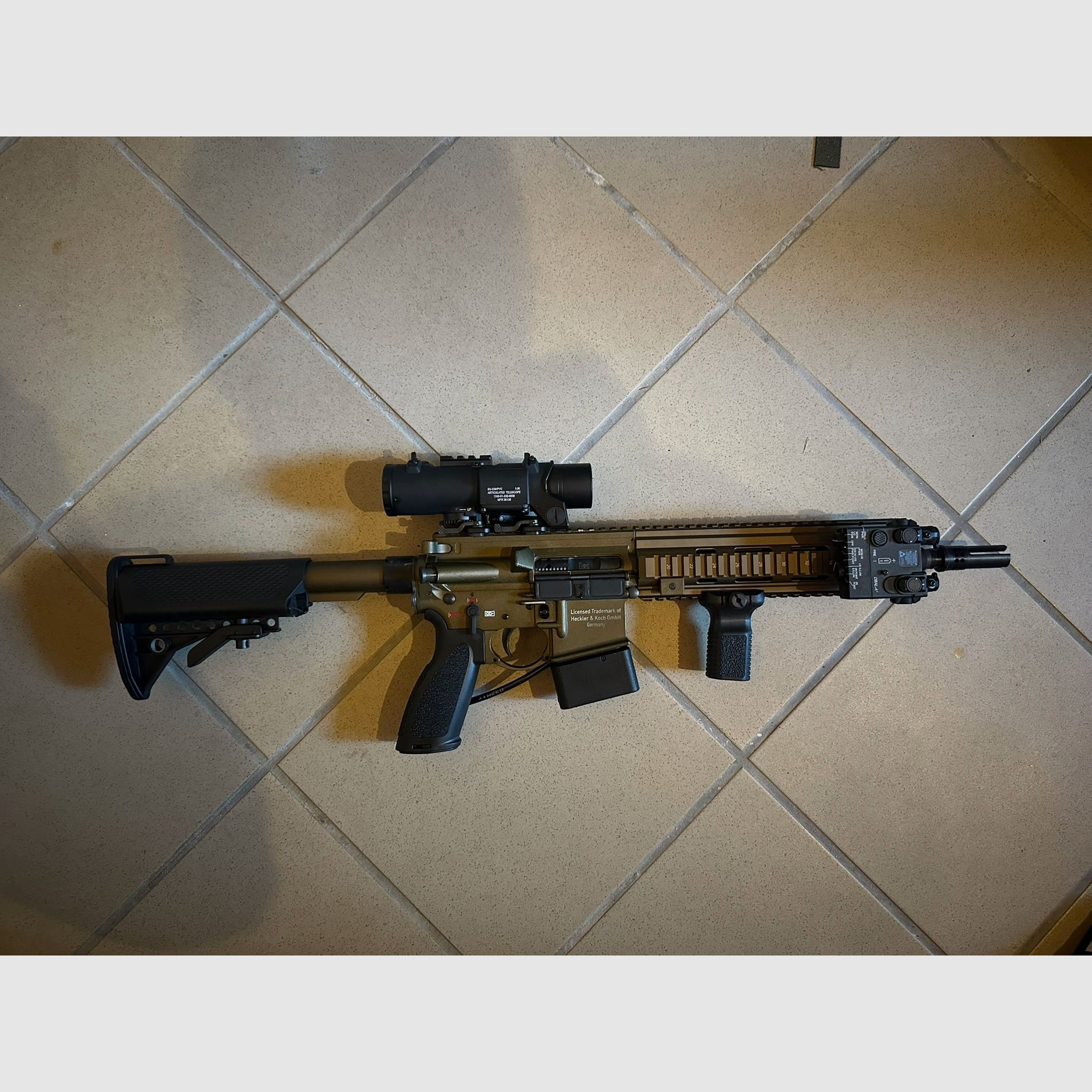 VFC HK416 GBB + HPA Adapter