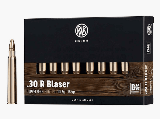 RWS .30 R Blaser DK 165gr. - 20 pz