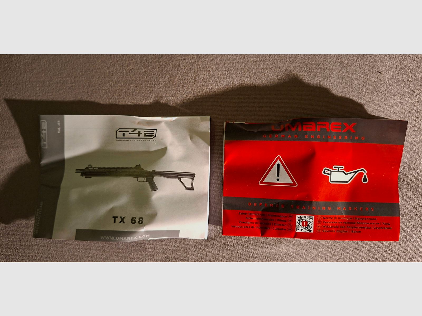 RAM PUMPGUN UMAREX HDX 68 /TX 68 NEU