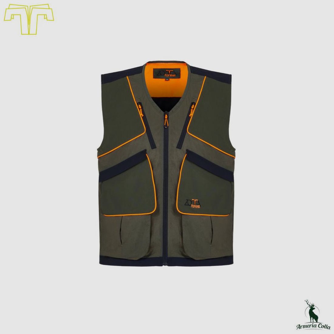 Zotta Forest Gilet Flaming, Bild 1 von 2