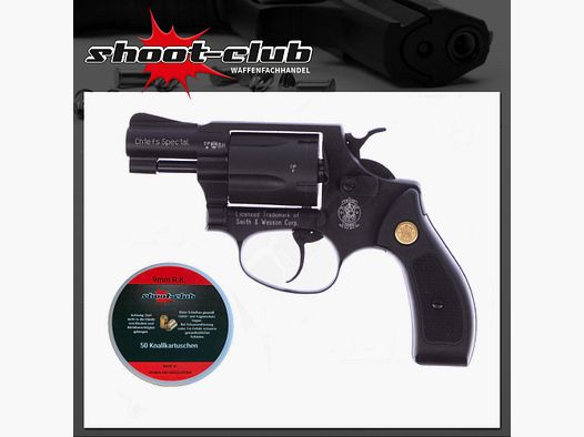 Smith & Wesson	 S&W Chiefs Special 9mm R.K. inkl. Platzpatronen