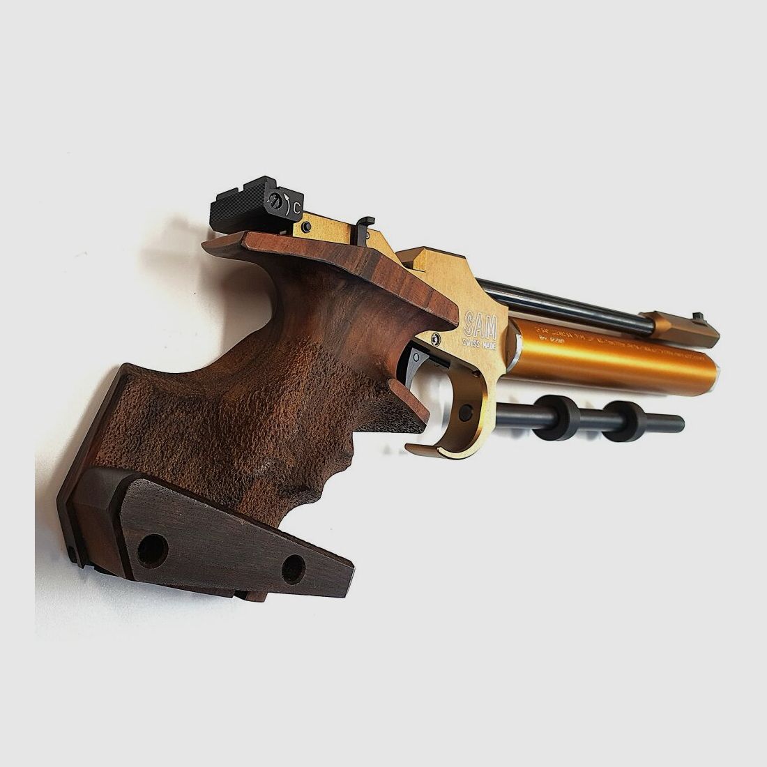 Pistola a presión Anschütz SAM M10 Edición Oro