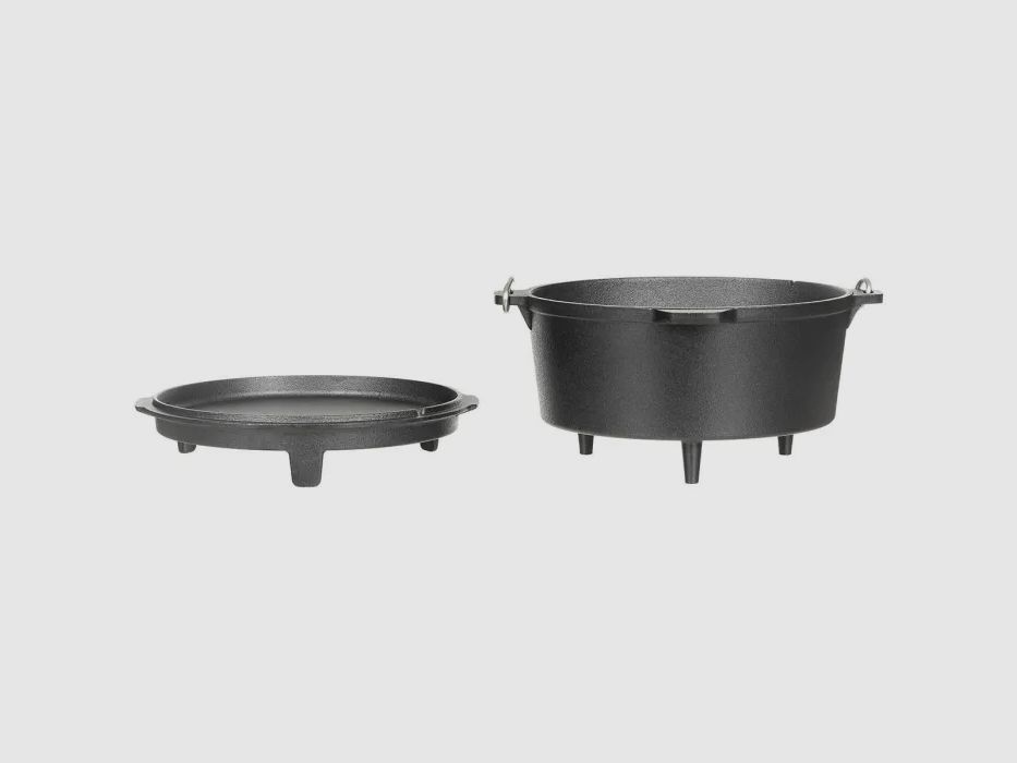 Fire pot, "Dutch Oven", cast iron, approx. 3.8 l
