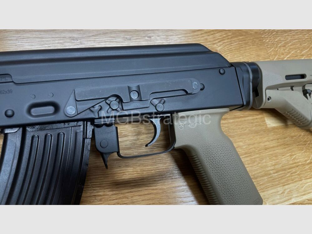 sportowo dopuszczony! WBP Mini Jack Sport - półautomatyczna broń 7,62x39 25,9 cm lufa - z kolbą teleskopową! Jakość wyprodukowana w Polsce - nowość! - System AKM AK47 AK74 Mini Jack