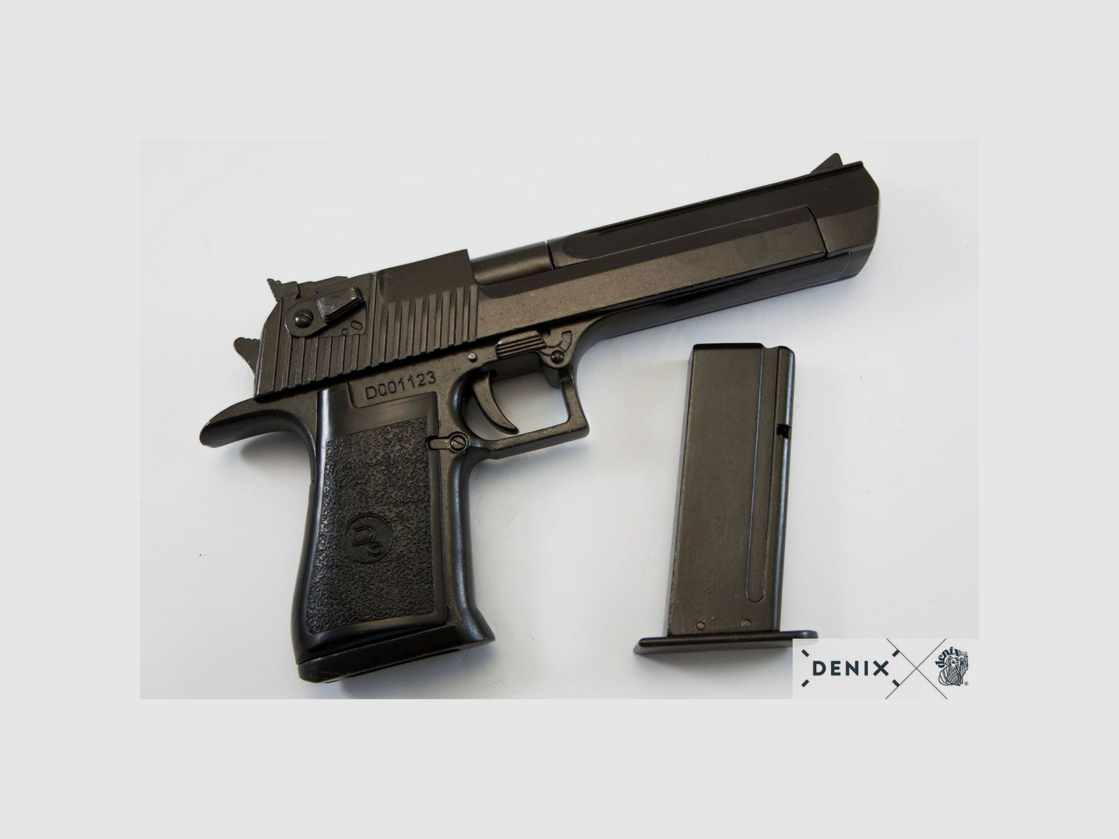 DENIX – REPLICA LIBERA VENDITA | SEMIAUTOMATIC PISTOL DESERT EAGLE USA, ISRAEL 1982, immagine 9 di 10