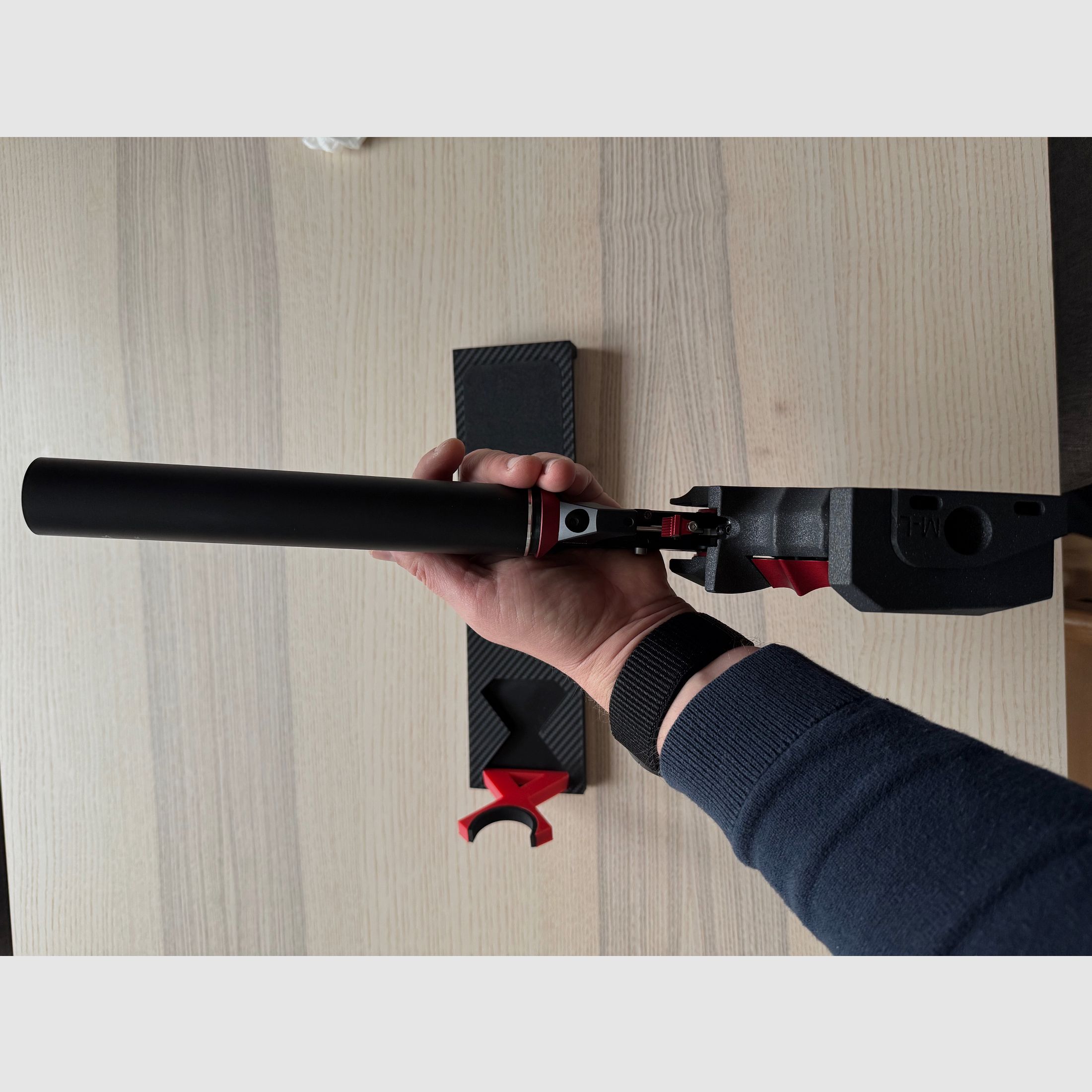 Walther LP 500 Master Factory red