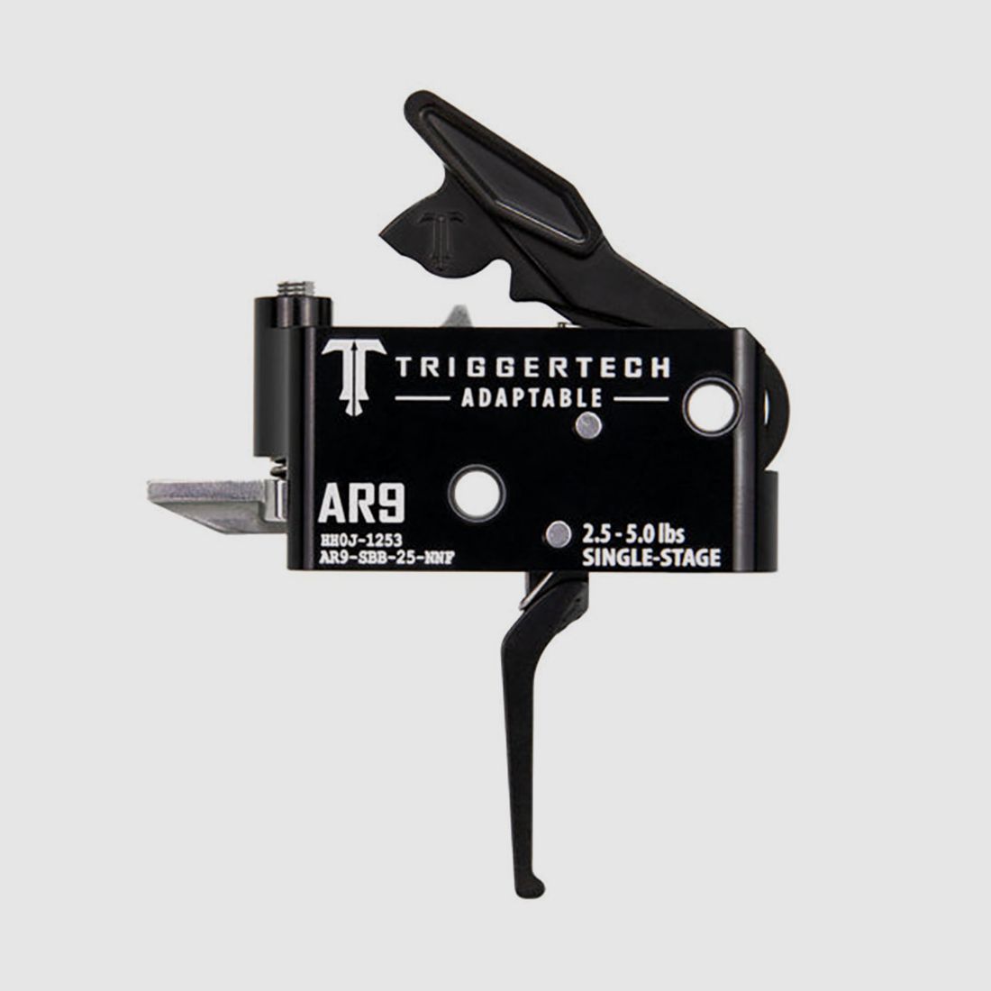 AR-9 – Einsteigermodell Schwarz Anpassbar Flach, Bild 1 von 5