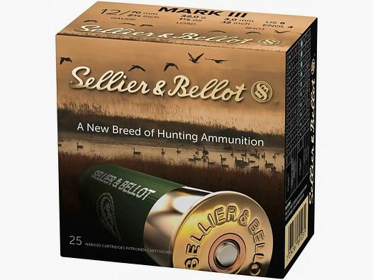 SELLIER & BELLOT MARK III 12/70 32G - 3,0 MM - 25 SCHUSS