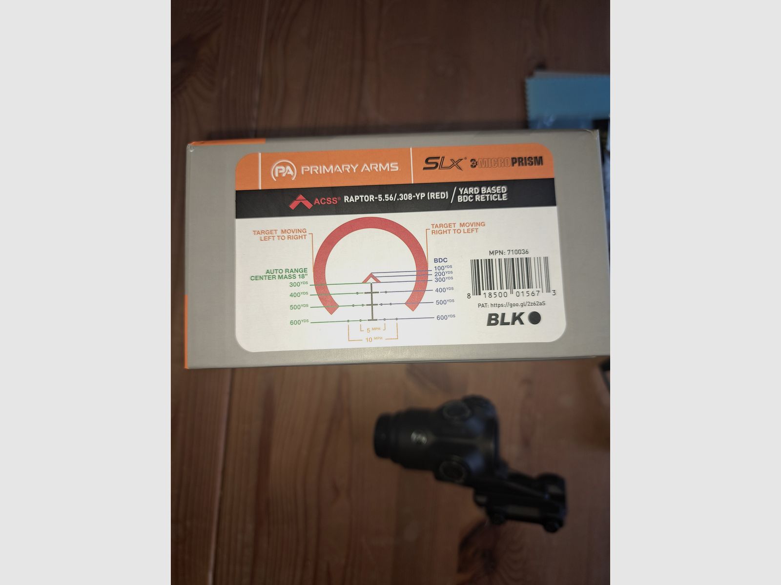 Primary Arms SLX 3x Micro Prism, kaum gebraucht