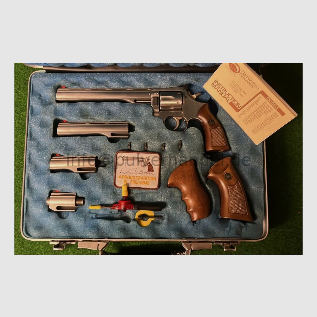 Dan Wesson 2,5" - 8" revolver met verwisselbare lopen ZELDEN .357Mag in set TOP
