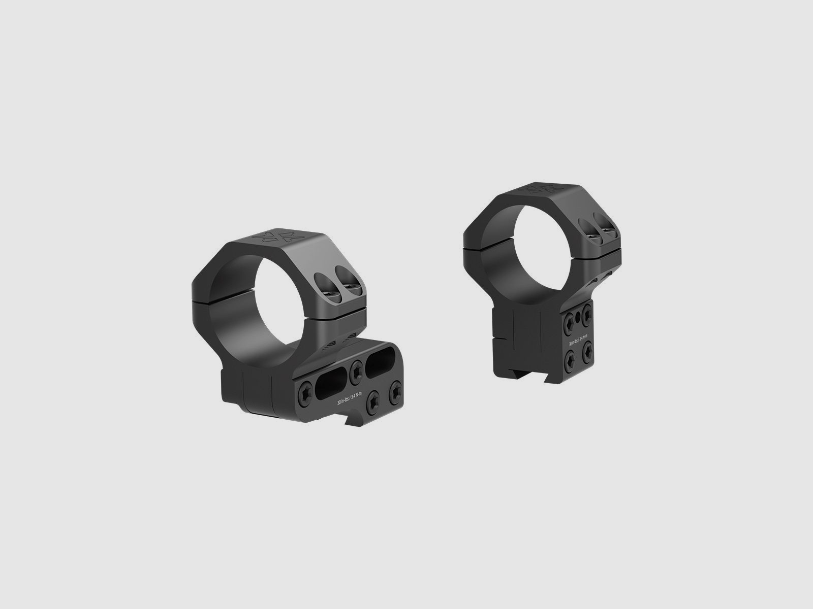 Vector Optics Verstellbare Cantilever-Schwalbenschwanzringe 30 mm Schwarz, Bild 2 von 4