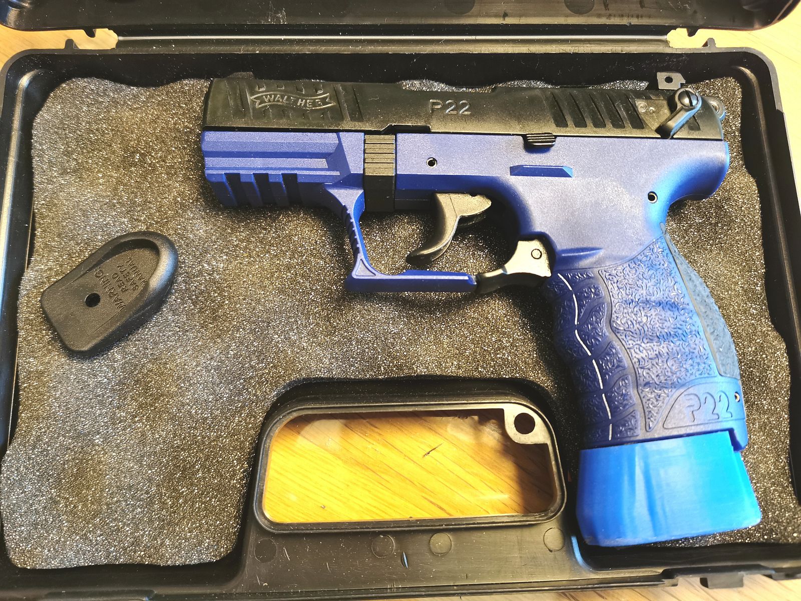 Walther P22 9mm P.A.K. Frei ab 18 Jahre guter Zustand  PTB 778 , Blue Star schon lange Ausverkauft !