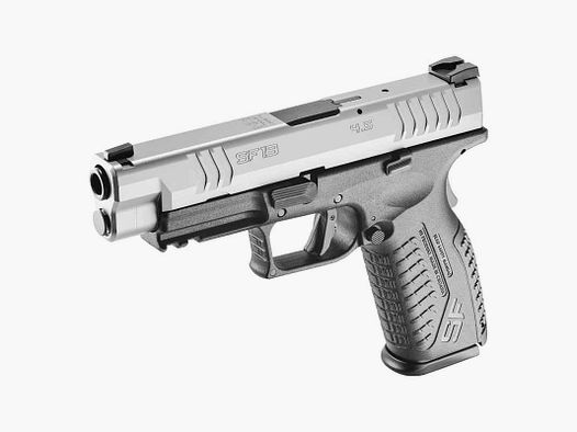 HS SF19 4,5" silber-schwarze Pistole Kal. 9x19
