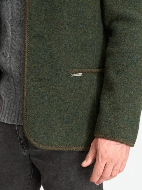 STEINBOCK Wysokiej Jakości Walker z Najlepszej Wełny Merino w Zielonym, zdjęcie 2 z 4