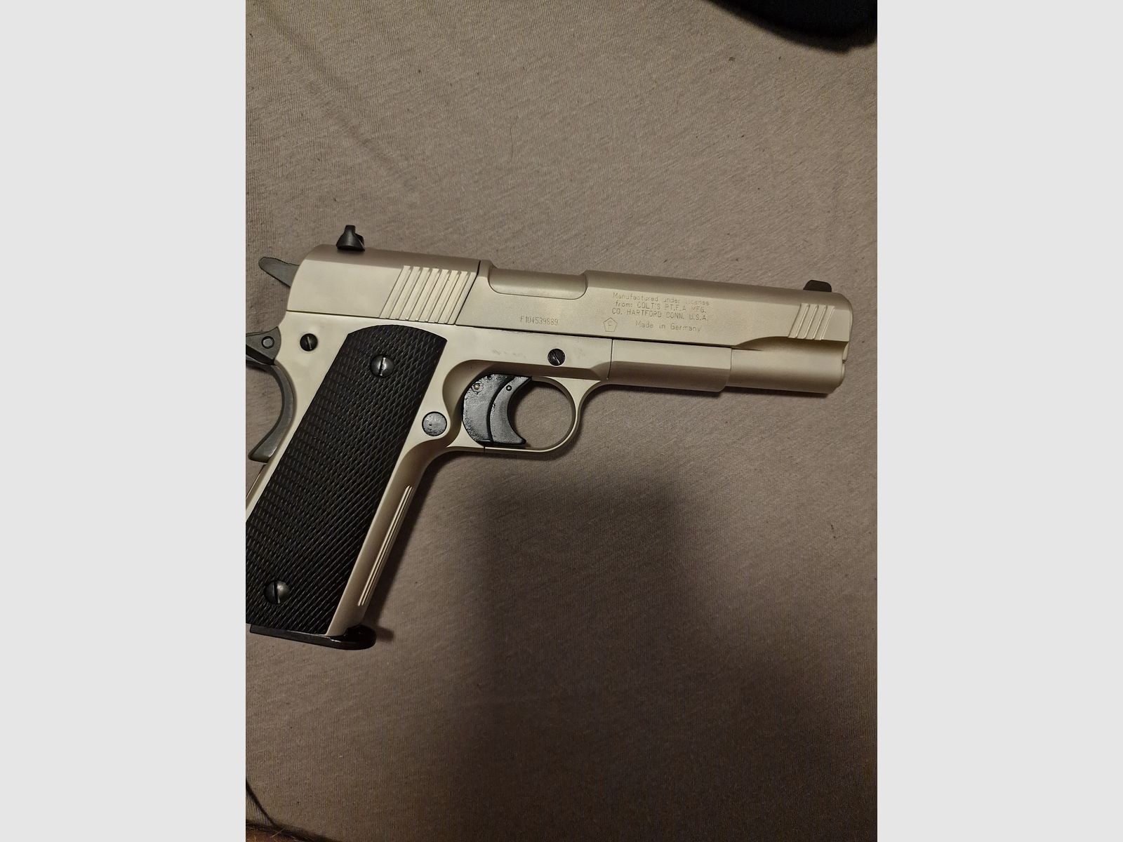 Colt Government 1911 A1 Diabolo Nickel