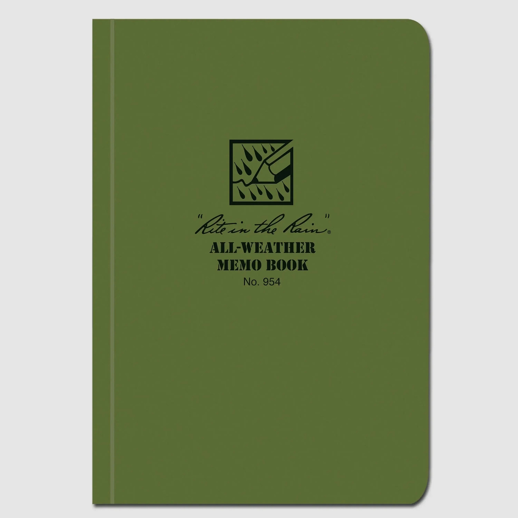 Rite in the Rain Rite in the Rain Tactical Memo Book oliv 954