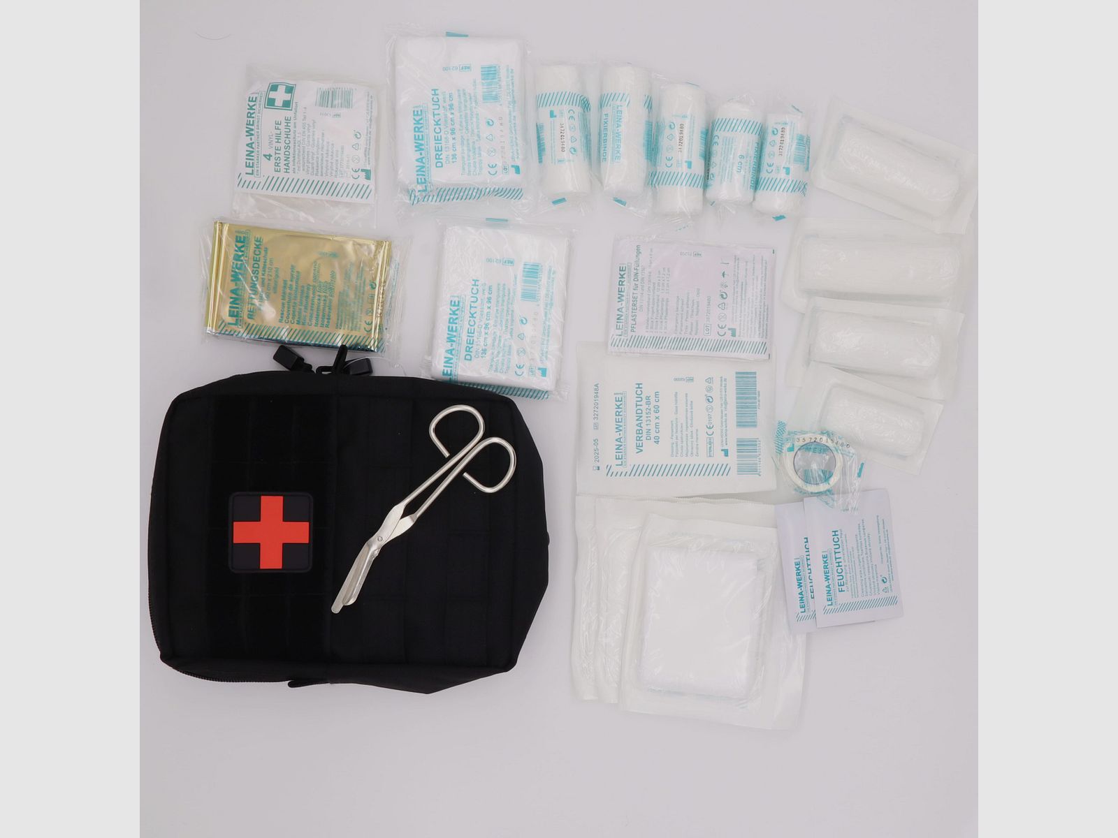 First Aid Set Leina Pro 43tlg. Schwarz