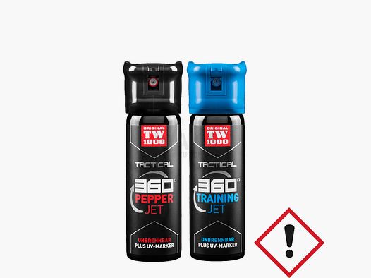 TW1000 TACTICAL Pepper-Jet Classic TWIN-PACK