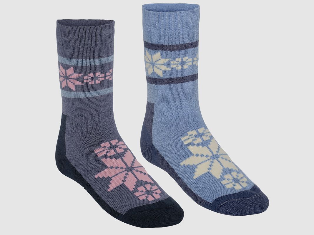 Kari Traa Rusa Socks Pastel Light Blue 2PK 36-38